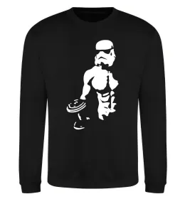 Світшот Crossfit makes your body perfect Сірий меланж фото