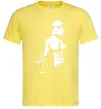 Мужская футболка Штурмовик з пресом Лимонный фото