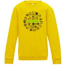 Детский Свитшот Yoga meditation