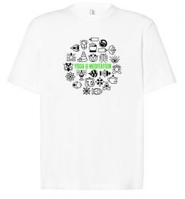 Футболка Оверсайз Yoga meditation