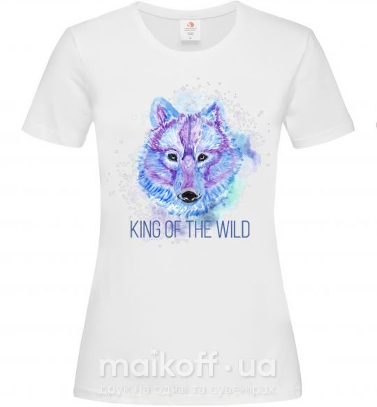 Жіноча футболка King of the wild Білий фото