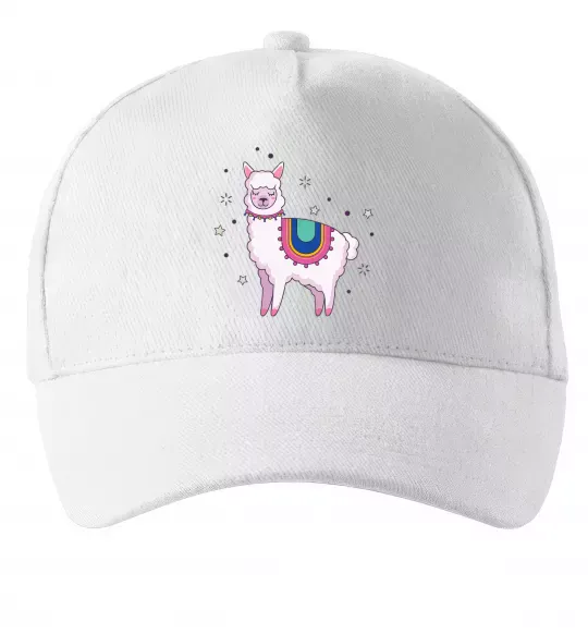 Кепка Alpaca stars Белый фото