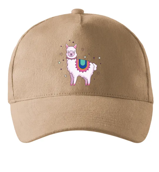 Кепка Alpaca stars Песочный фото