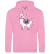 Жіноча толстовка (худі) Alpaca stars Рожевий фото