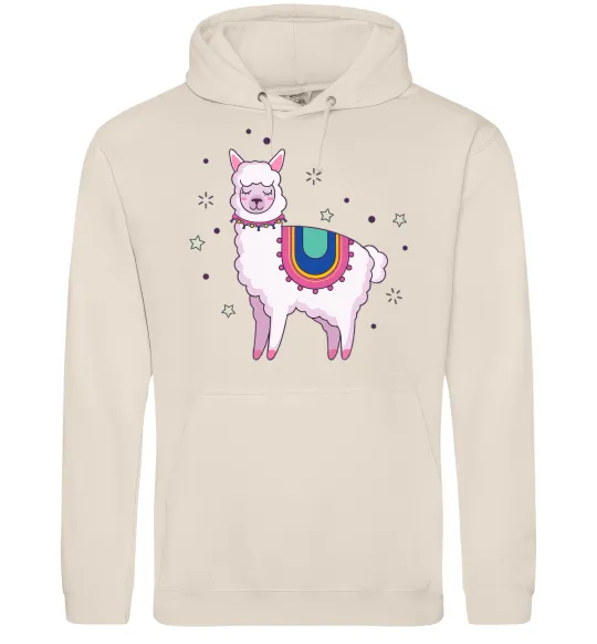 Женская толстовка (худи) Alpaca stars Таш фото