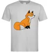 Мужская футболка Лисичка Серый фото