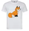 Мужская футболка Лисичка Белый фото