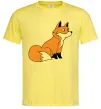 Мужская футболка Лисичка Лимонный фото