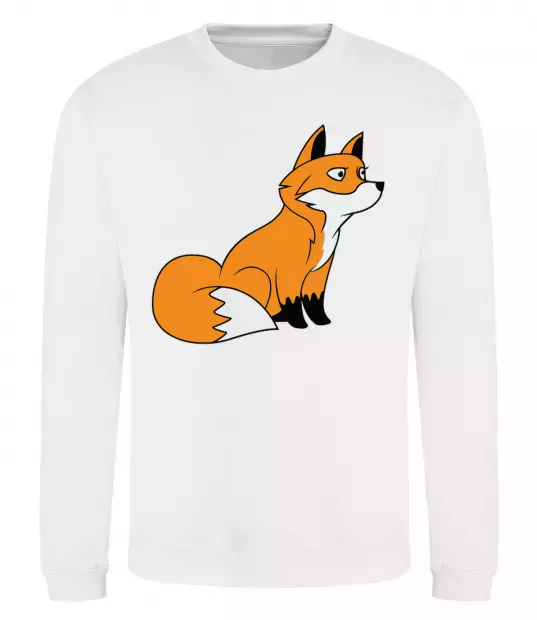 Світшот Лисичка Білий фото