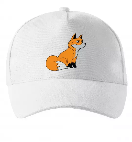 Кепка Лисичка Белый фото