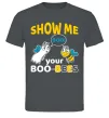 Мужская футболка Show me your boo-bees boo Графит фото