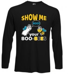 Лонгслив Show me your boo-bees boo