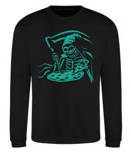 Свитшот Death eat pizza Свитшот Death eat pizza