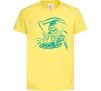 Детская футболка Death eat pizza Лимонный фото