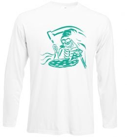 Лонгслів Death eat pizza