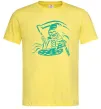 Чоловіча футболка Death eat pizza Лимонний Чоловіча футболка Death eat pizza Лимонний фото