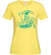 Женская футболка Death eat pizza Лимонный Женская футболка Death eat pizza Лимонный фото