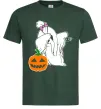 Мужская футболка Пес з паучком Темно-зеленый Мужская футболка Пес з паучком Темно-зеленый фото
