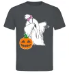 Мужская футболка Пес з паучком Графит Мужская футболка Пес з паучком Графит фото