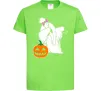 Детская футболка Пес з паучком Лаймовый Детская футболка Пес з паучком Лаймовый фото