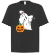 Футболка Оверсайз Пес з паучком Черный Футболка Оверсайз Пес з паучком Черный фото