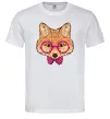 Чоловіча футболка Ввічливий лис Білий фото