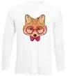 Лонгслив Ввічливий лис Белый фото