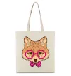 Эко-сумка Ввічливий лис Бежевый фото