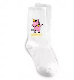 Носки Cute unicorn Белый фото