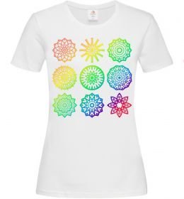 Жіноча футболка Йога принт