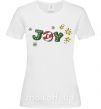 Жіноча футболка Joy holiday Білий фото