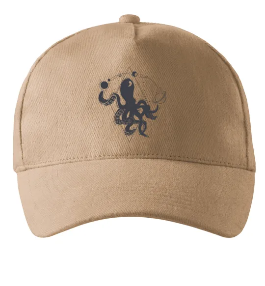 Кепка The octopus Пісочний фото