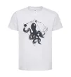 Детская футболка The octopus Белый фото