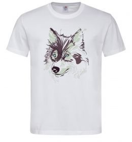 Мужская футболка Вовк голова