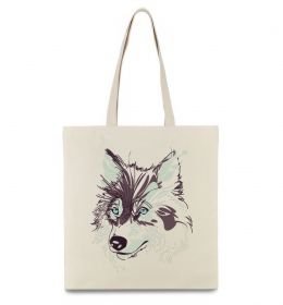 Эко-сумка Вовк голова