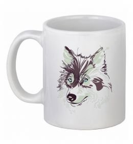 Чашка керамическая Вовк голова Чашка керамическая Вовк голова