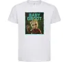 Дитяча футболка Baby groot Білий фото