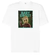 Футболка Оверсайз Baby groot Білий фото