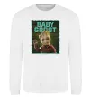 Свитшот Baby groot Белый фото