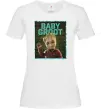 Женская футболка Baby groot Белый Женская футболка Baby groot Белый фото
