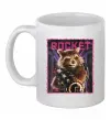 Чашка керамічна Rocket Білий фото