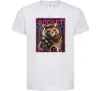 Детская футболка Rocket Белый фото