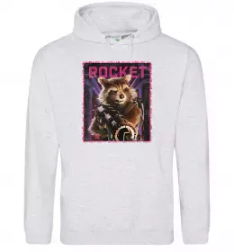 Чоловіча толстовка (худі) Rocket Сірий меланж фото