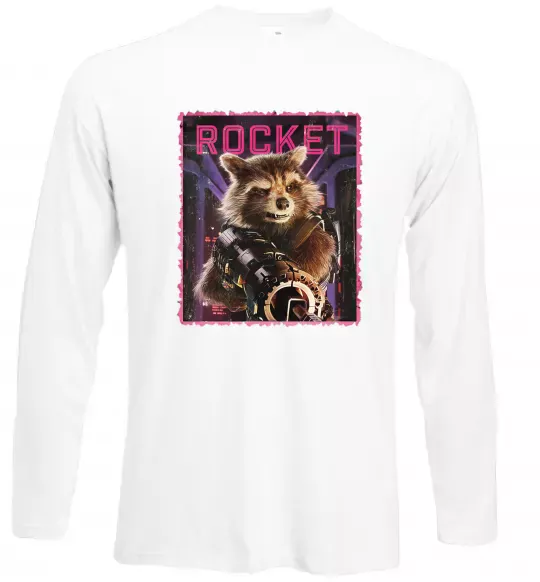 Лонгслів Rocket Білий фото