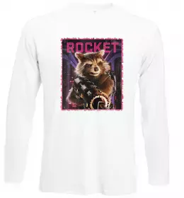 Лонгслів Save the galaxy Грут Білий фото Лонгслів Save the galaxy Грут Білий фото