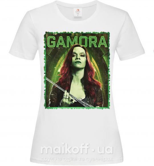 Жіноча футболка Gamora Білий фото