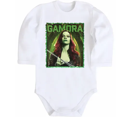 Дитячий бодік Gamora Білий фото