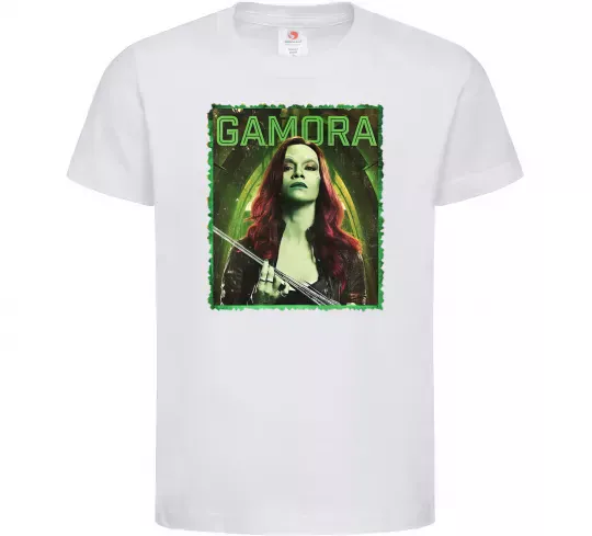 Дитяча футболка Gamora Білий фото
