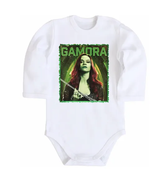 Детский боди Gamora Белый фото