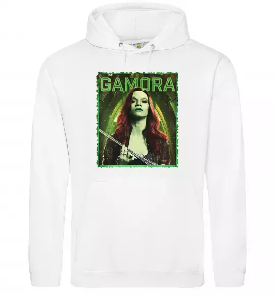 Женская толстовка (худи) Gamora Белый фото